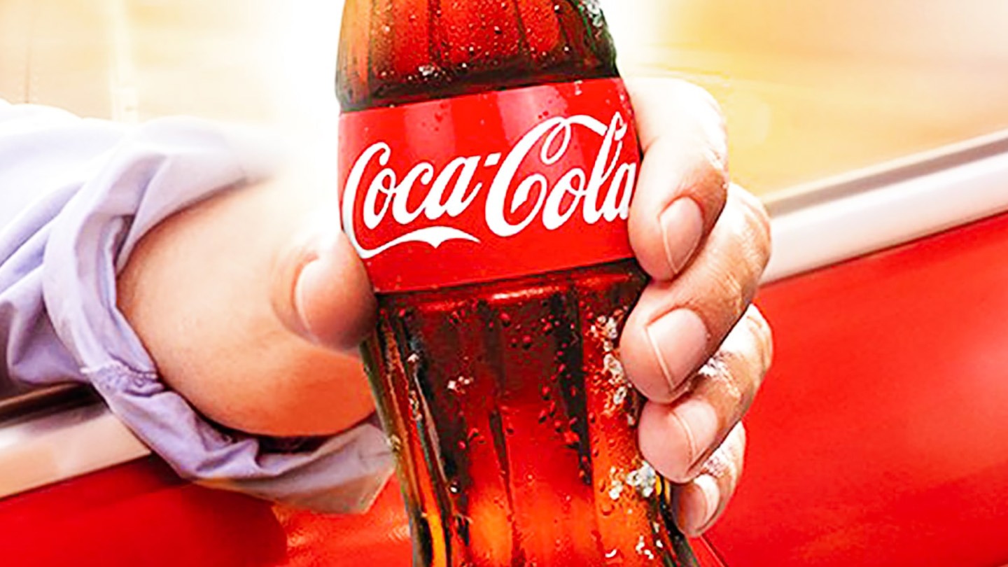 شعار شركة كوكا كولا 