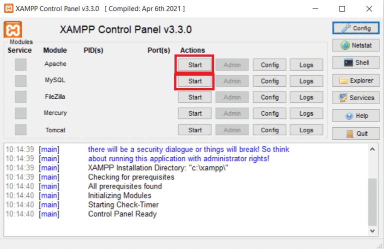 Cara Membuat Website dan Database di Localhost Xampp Hingga Online ...