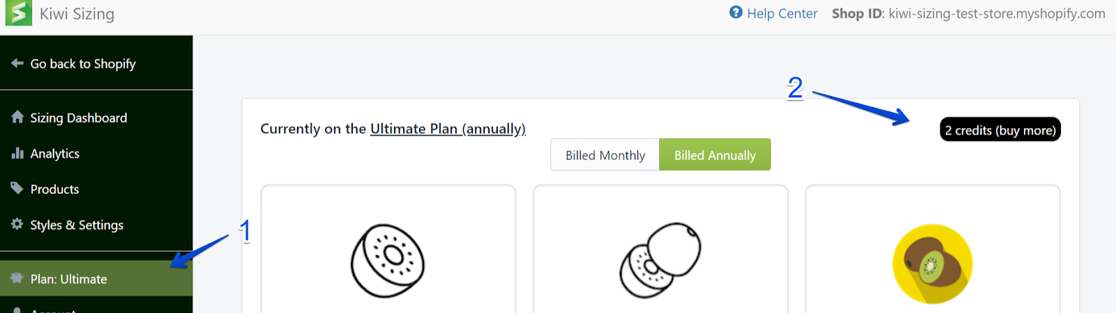 How can we buy credits? – Kiwi Size Chart & Recommender