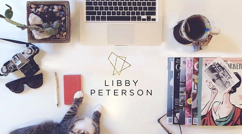 resume website examples; Libby Peterson