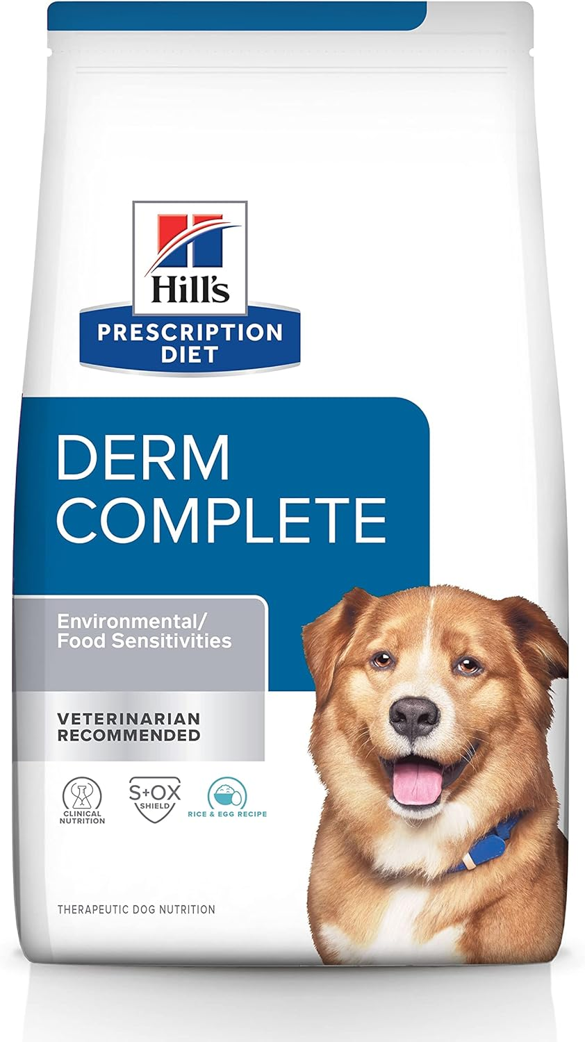 Hill's Prescription Diet Derm Complete Dry Dog Food