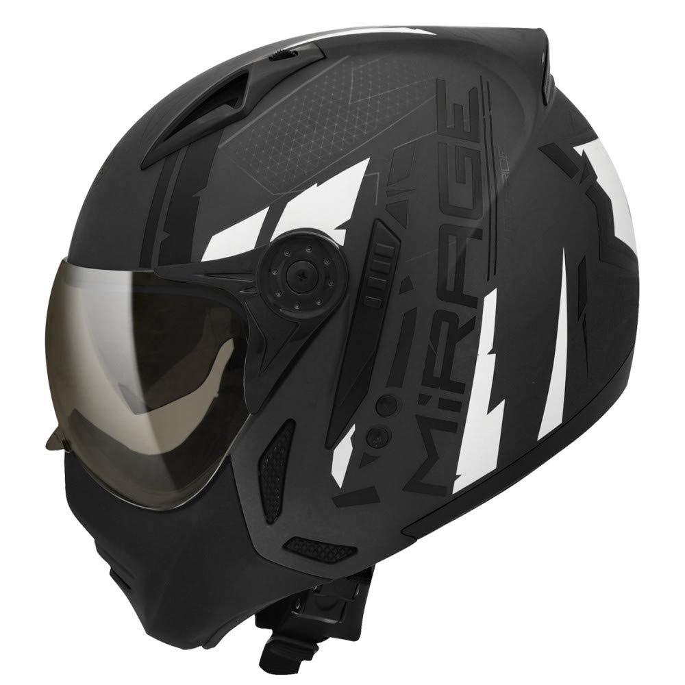 Capacete Peels Mirage Techride Preto Fosco com Preto 58