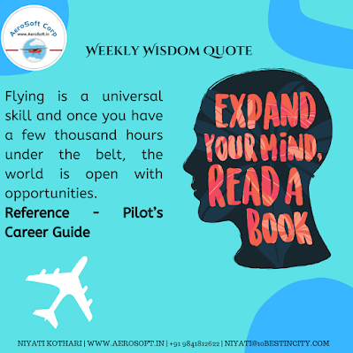 Weekly Aviation Quote, Asiatic International Corp, Pilot’s Career Guide, Flying An Aircraft, Airline Pilot, Career Tips, Aviation Tips,