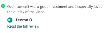 Lumen5 review