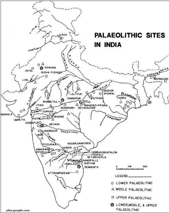 Palaeolithic Sites in India