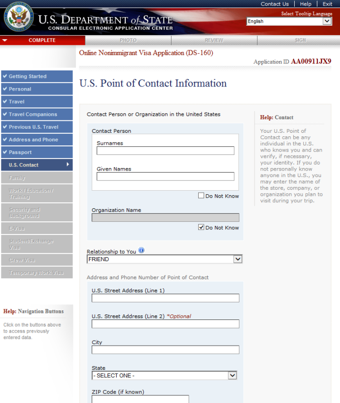 Navigating the DS-160 Form: A Step-by-Step Guide for F-1 Visa Applicant