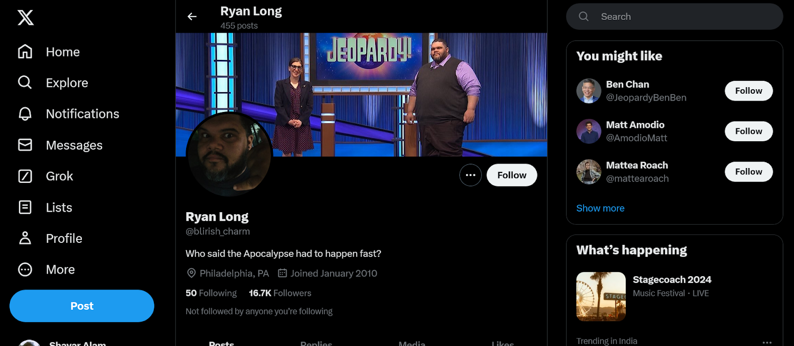  Ryan Long Jeopardy