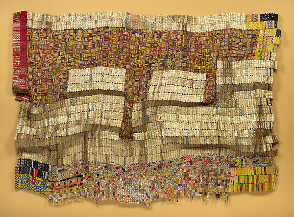 Between Earth and Heaven by El Anatsui, photo owned by The Met