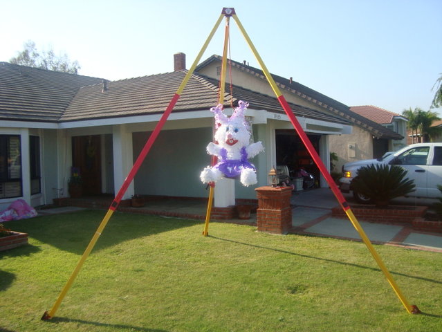 Piñata Stand from Austin Bounce House Rentals in Austin Texas