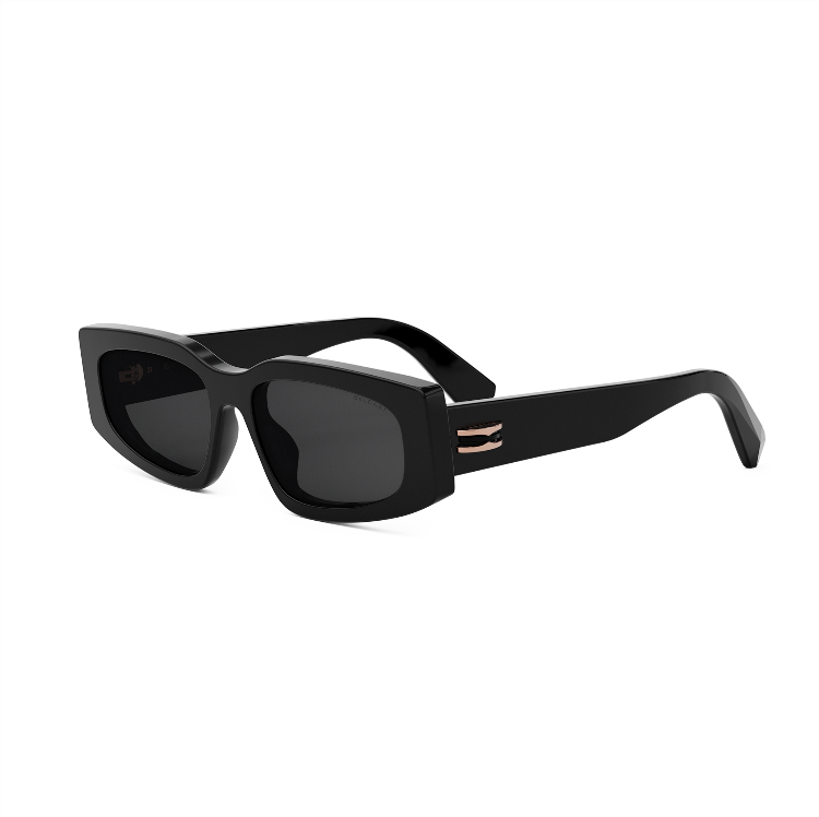 A black sunglasses with black lenses

Description automatically generated