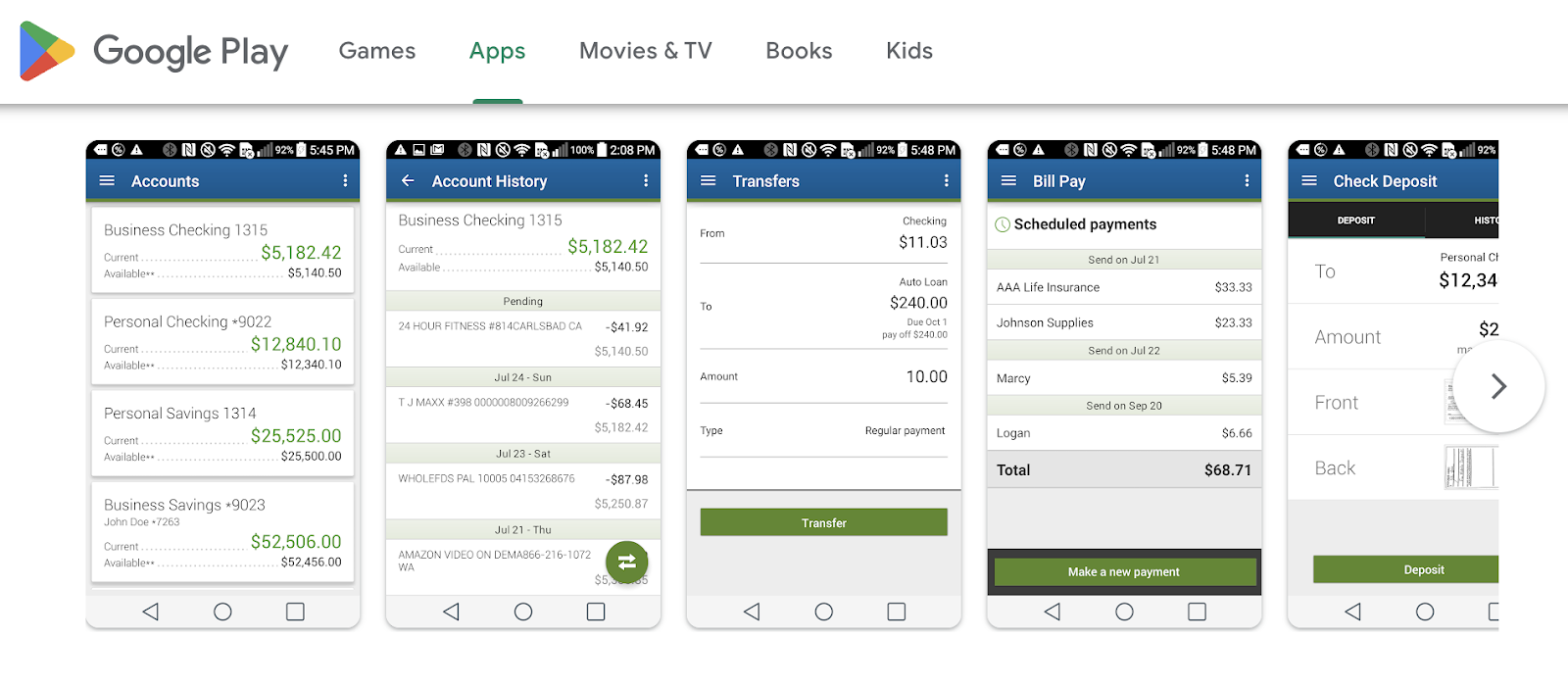 The lake trust mobile app