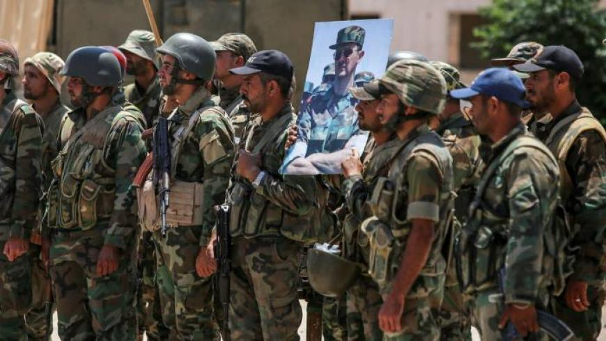 زي القوات التابعة للنظام السوري