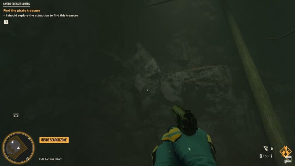Entrance for the treasure room
