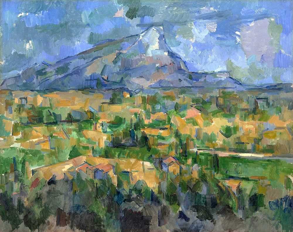 Sainte-Victoire Mountain by Paul Cézanne, 1904