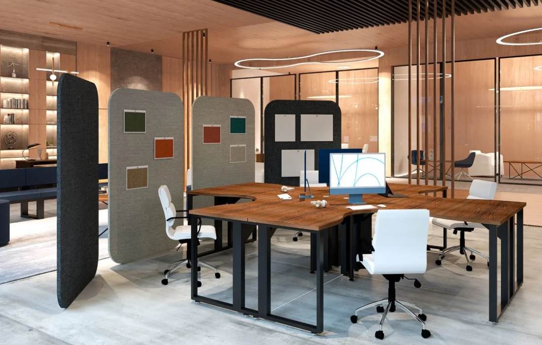Intelligent Spaces: Office Division without Construction, with Gebesa.