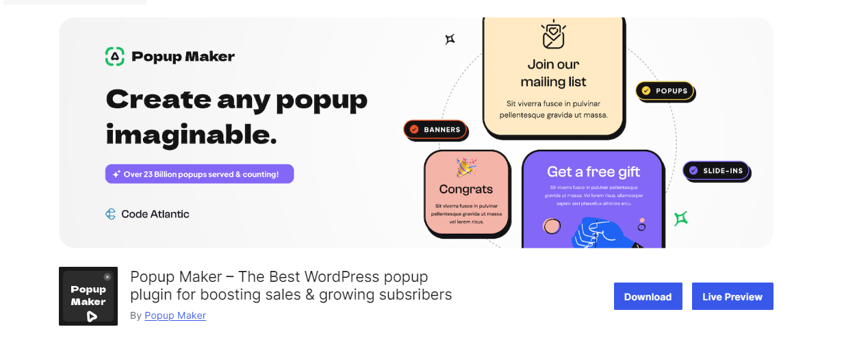 Popup Maker Plugin: One of the Best Popup Plugins For WordPress