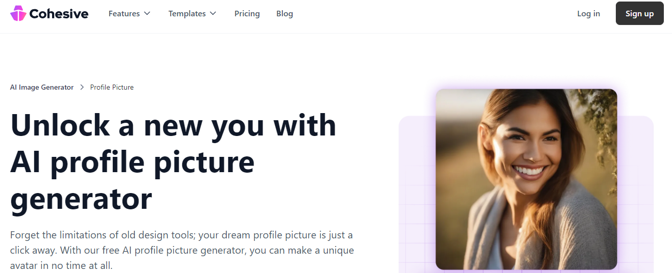 Cohesive AI Profile Picture Generator