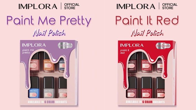 Review Implora Paint Nail Polish Paint Me Pretty, Yang Bikin Kuku Auto Cantik