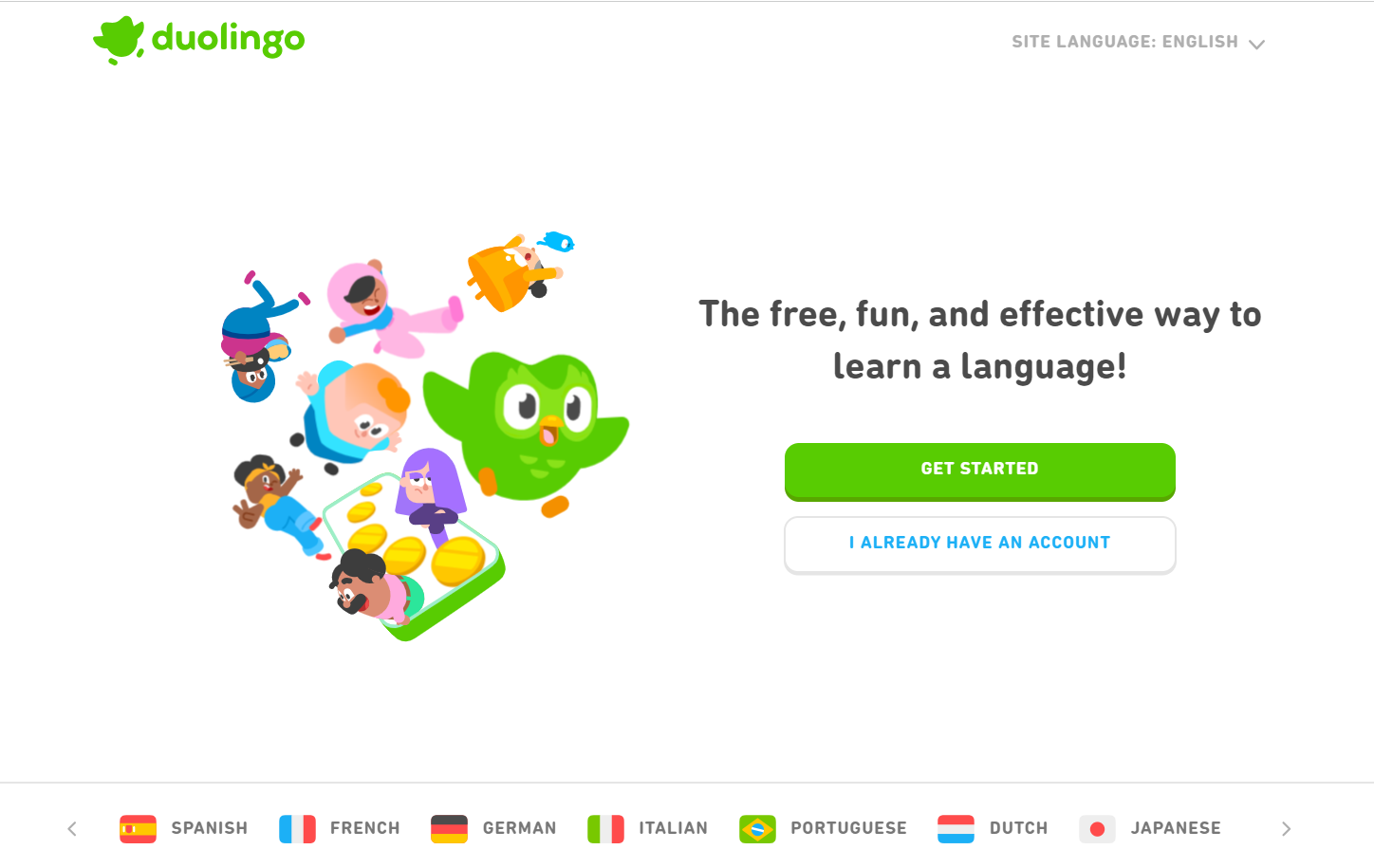 Duolingo: The free,fun and effective way to learn language