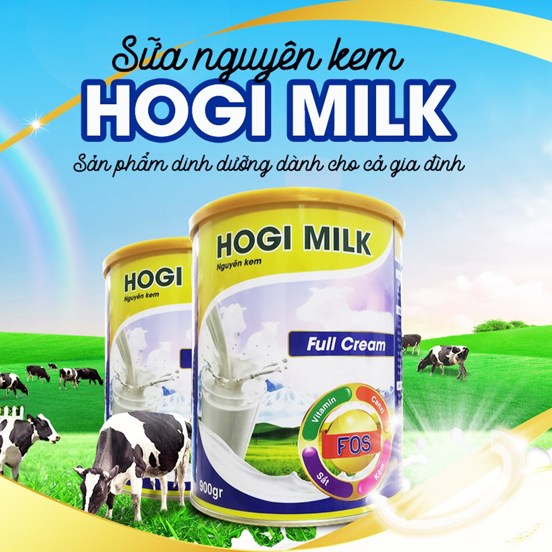 Giá thành sữa tăng cân Hogi Milk