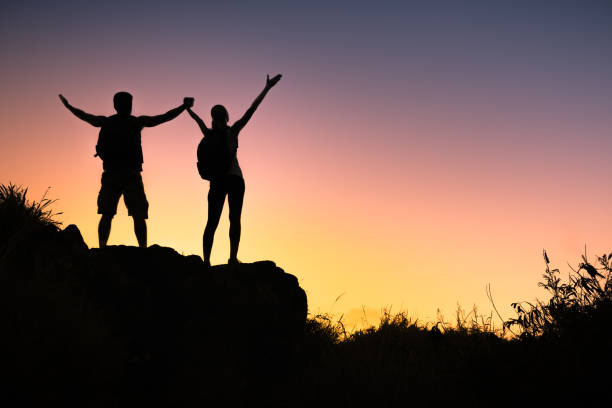 Rock Climbing Together