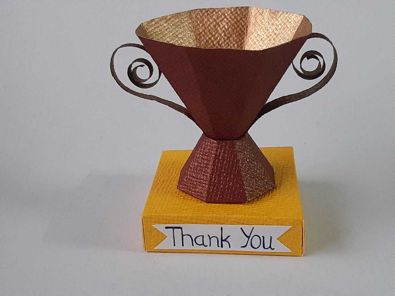 Make a Trophy with Paper Craft Activity for Kids 