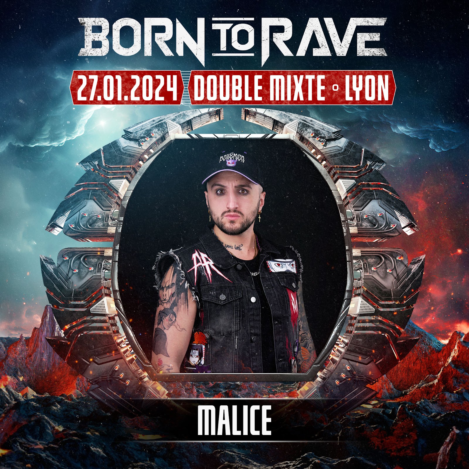 Quelques mots avec Malice à quelques jours de Born To Rave Lyon