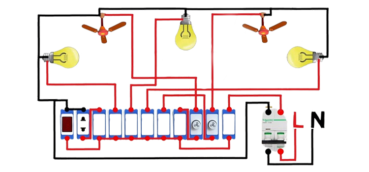 Household Closed Circuit Wiring System