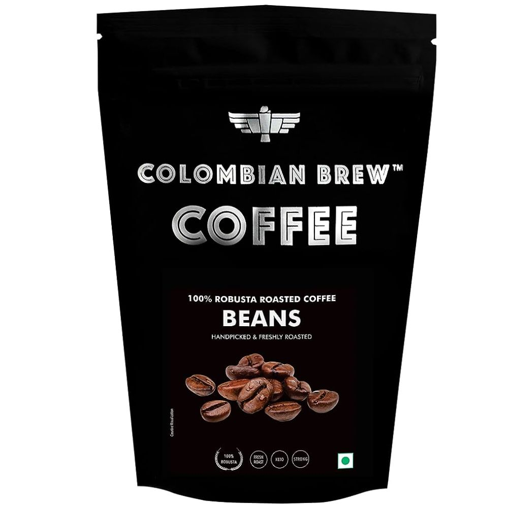 Colombian Brew Robusta Coffee Beans: Best Coffee in India