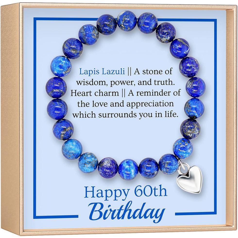  60th Birthday Milestone Bracelet 
