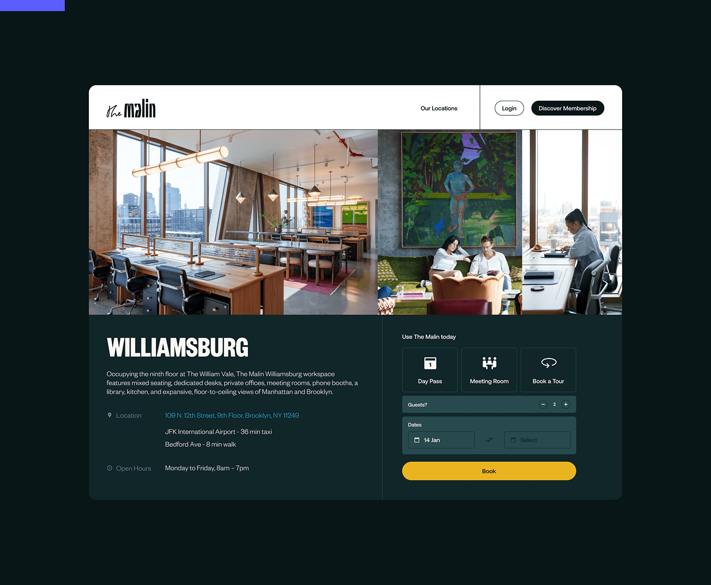 Website Members Club brand identity branding  UI ux Website Design wordpress Booking platform