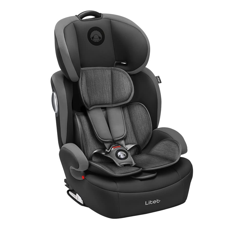 Cadeira Para Auto 9-36 Kg Isofix Litet Safemax Fix 2.0 Cinza