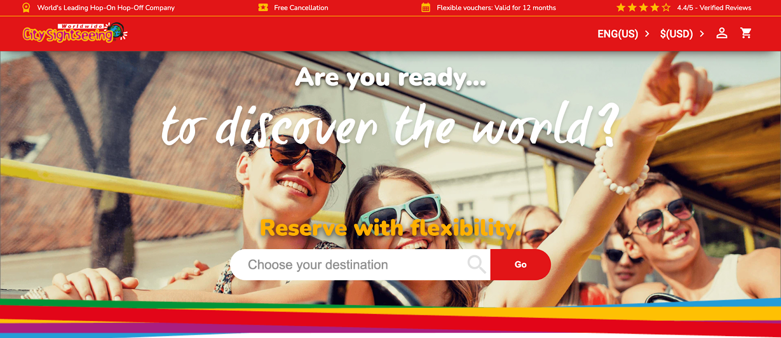 City Sightseeing affiliate program page