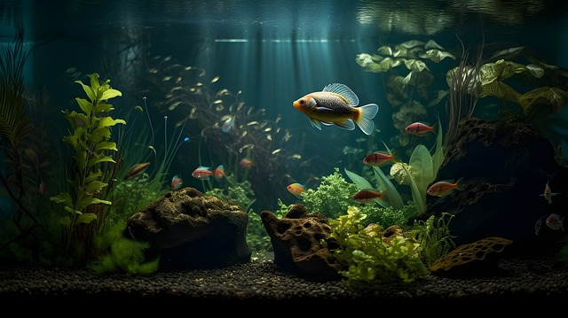 Setting Up Saltwater Fish Tank, fish in an aquarium 
