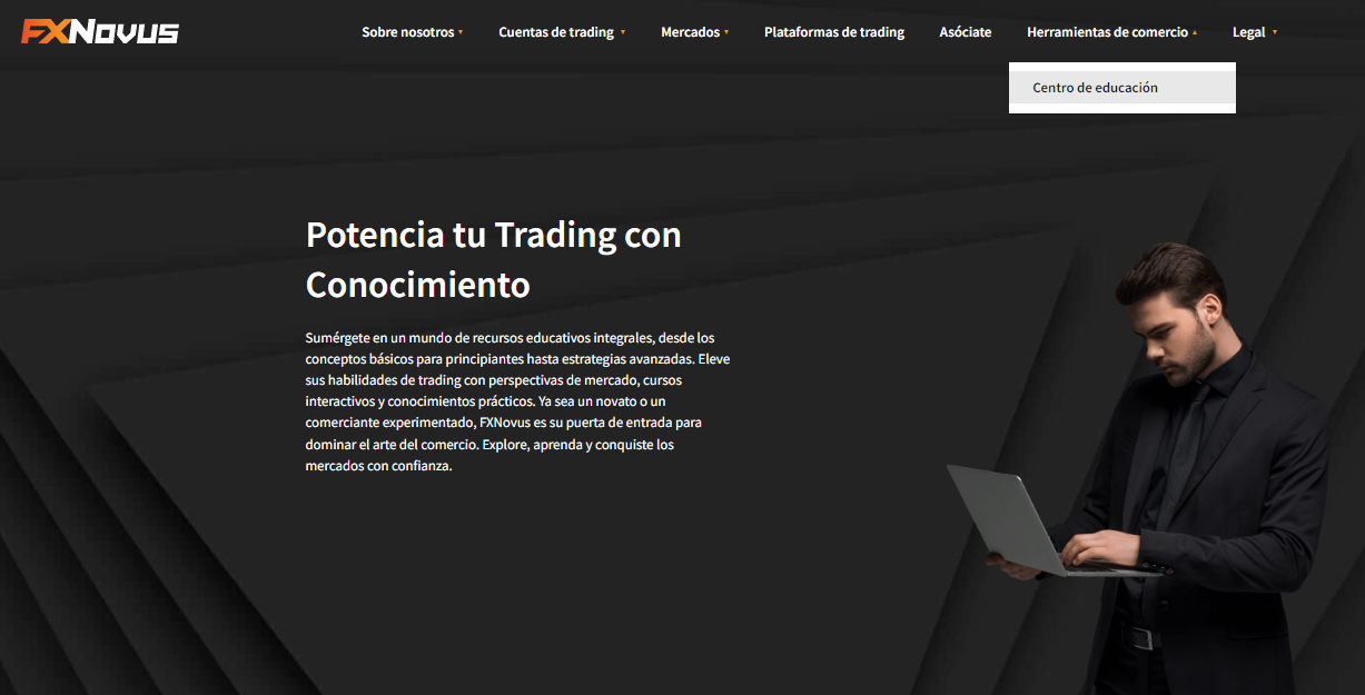 Únete a FXNovus y aprovecha las increíbles oportunidades que ofrece a los traders novatos