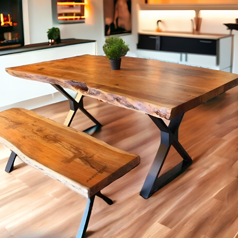 Dining Table with bench