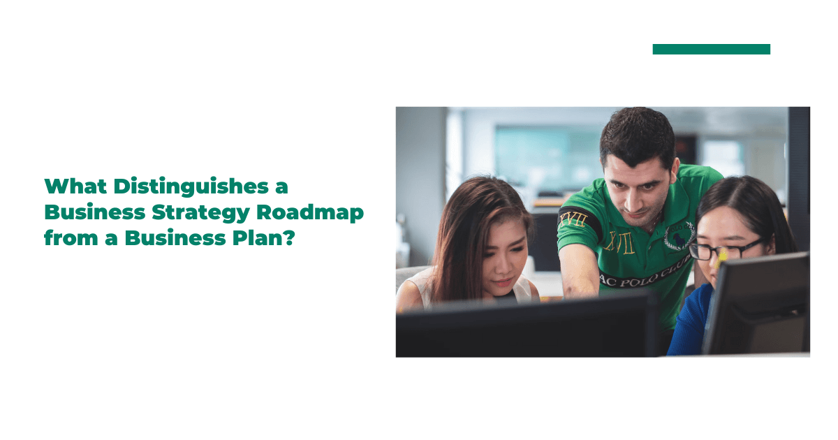 What Distinguishes a Business Strategy Roadmap from a Business Plan?