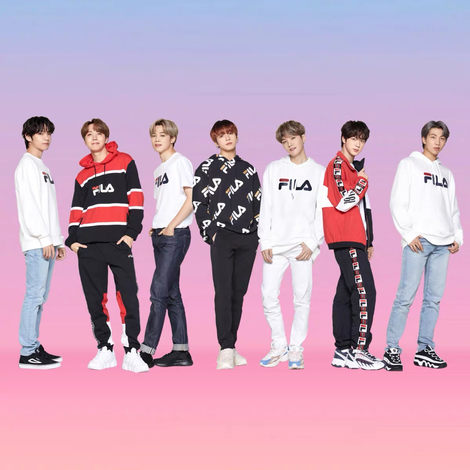 FILA x BTS – BTS Bangtan Archive