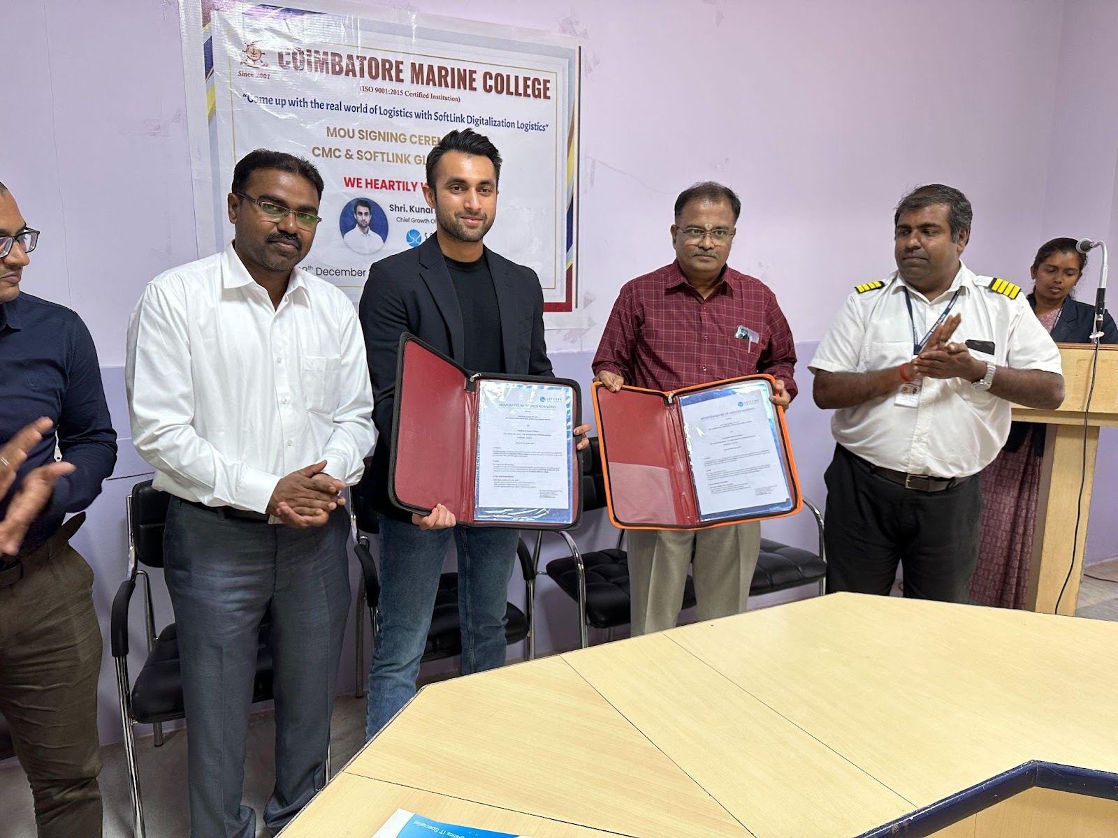 Softlink Global and Coimbatore Marine College revolutionise logistics education