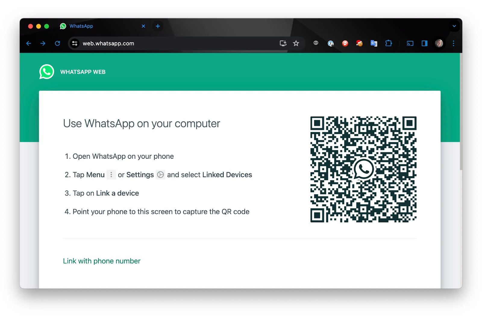 How to Scan a WhatsApp Web QR Code in 5 Steps