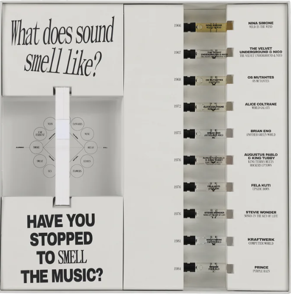 Imagem de conteúdo da notícia "Nose Music Transforma Álbuns Lendários em Experiências Aromáticas" #1