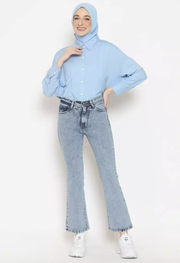 Smart Casual - Cutbray Hijab Look