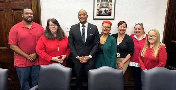 CWAers Met Maryland Governor