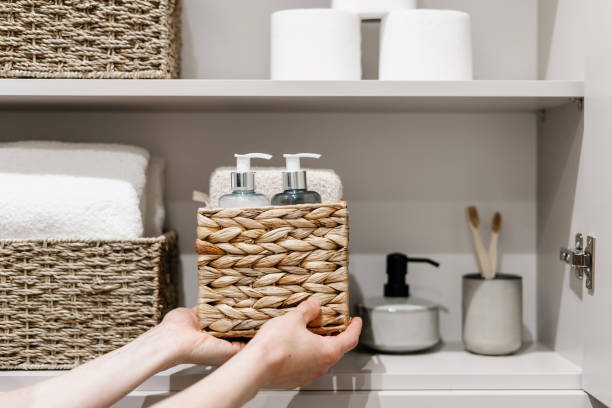 bathroom closet