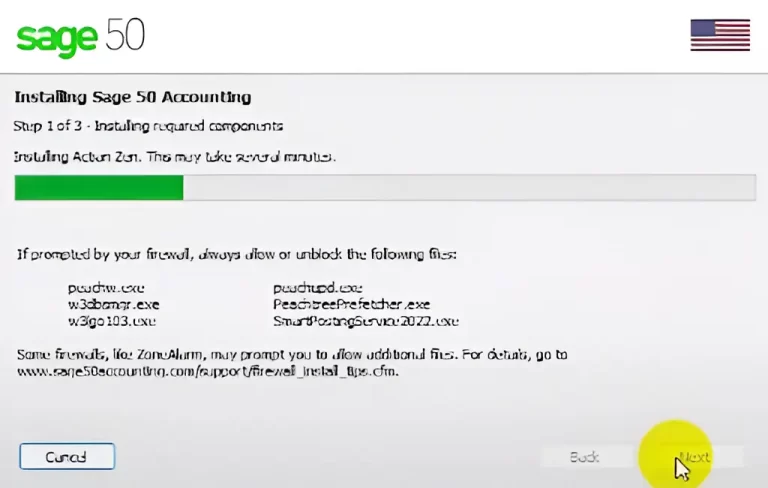 now installing sage 50 accounting