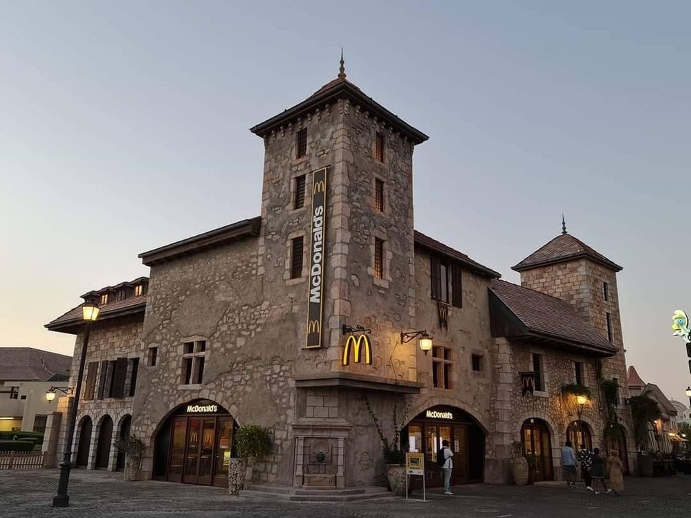 McDonald's in French Village of Dubai