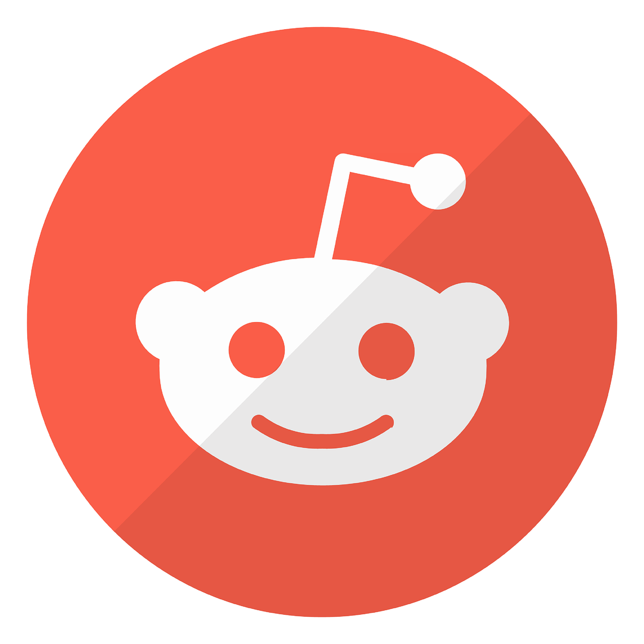 Free Reddit logo social illustration