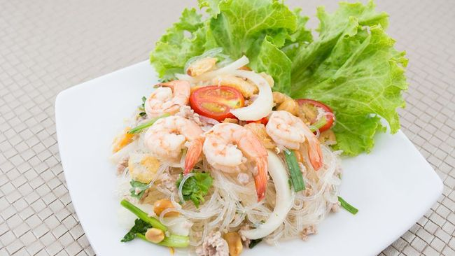  ide jualan makanan kekinian salad thailand som tam