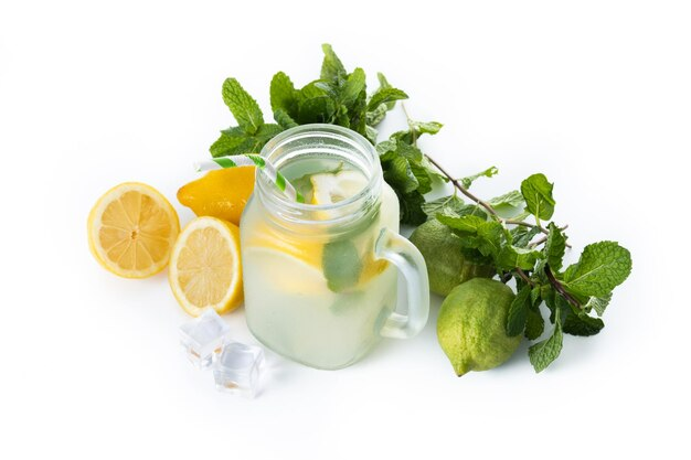 Limoata con basilico e limone