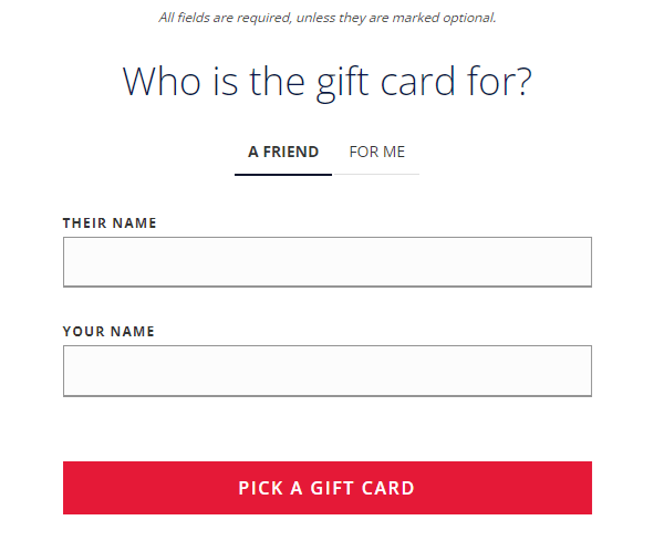 Delta gift card purchase